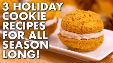 3 Holiday Cookies Recipes for All Season Long!