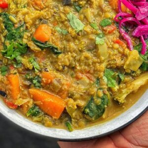 OIL FREE VEGAN INDIAN CURRY from our BRAND NEW BOOK!!