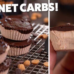 Peanut Butter Protein Keto Ice Cream Cups