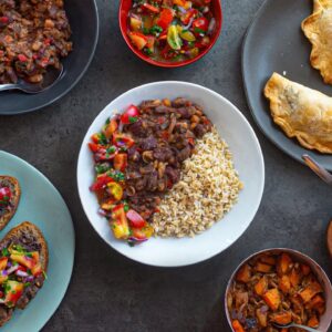 Vegan Mexican Meal Prep Feast for Weight Loss