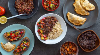 Vegan Mexican Meal Prep Feast for Weight Loss