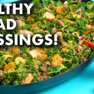 5 Healthy Homemade Salad Dressing Recipes!