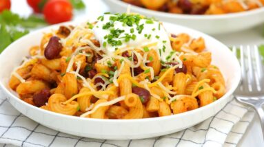 Chili Cheese Pasta | Easy + Family Friendly Make Ahead Meals!