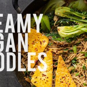 CREAMY UMAMI NOODLES | VEGAN COMFORT FOOD