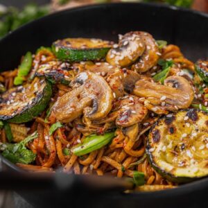 EASY KOREAN NOODLES | CHEAP EASY VEGAN