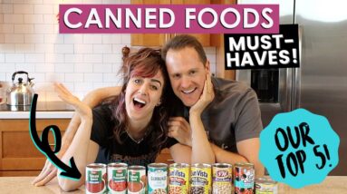 5 Canned Foods You Should ALWAYS Have In Your Pantry on a Vegan Diet