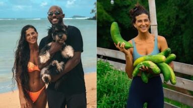 Our Life in Hawaii + What We Ate Today 🥭 Before vs. After Farm Tour & Garden Update 🌱Vegan Couple