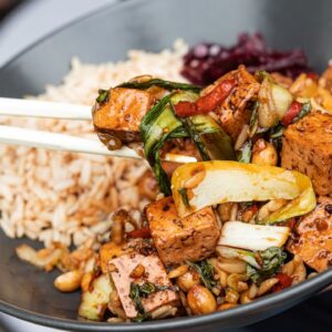 VEGAN KUNG PAO TOFU in 5 MINUTES
