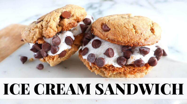 HEALTHY PALEO ICE CREAM SANDWICH RECIPE in 15 mins: vegan paleo recipe