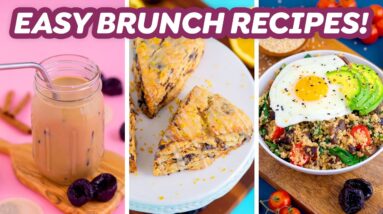 3 Quick & Easy Brunch Ideas at Home!