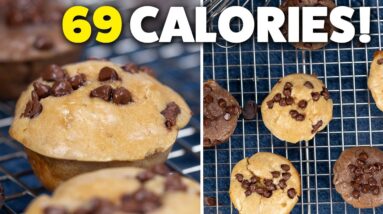 5 Ingredient Protein Muffins without Flour | Low Calorie Recipe
