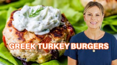 BEST TURKEY BURGER RECIPE | easy & healthy