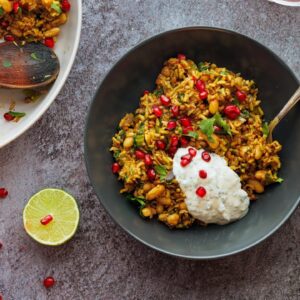 EASIEST BIRYANI RECIPE | VEGAN COOKING FOR MENOPAUSE