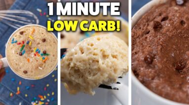 Easy Protein Mug Cake | Low Carb & Simple Ingredients