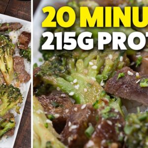 Healthy Beef and Broccoli Recipe | Easy High Protein Meal Prep