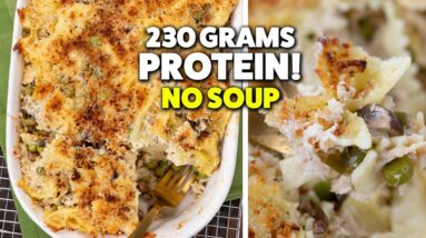 Healthy Tuna Casserole | Easy Meal Prep