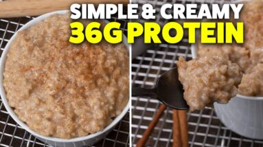 High Protein Rice Pudding | Microwave & Stovetop Recipe