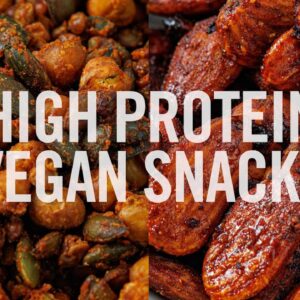 High Protein Vegan Snacks in an Air Fryer | The Happy Pear