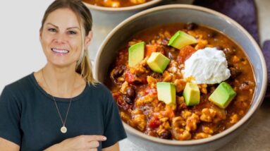 MY NEW FAVORITE CHILI RECIPE | warm, cozy & nourishing!