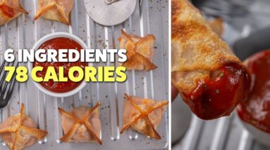 Pizza Egg Rolls & Wontons in your Air Fryer | High Protein