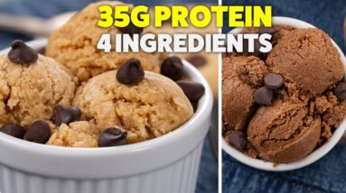Protein Cookie Dough | Healthy No Bake Dessert