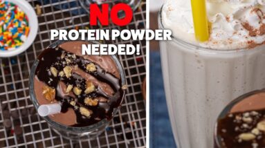Protein Milkshake without Powder | Healthy & Delicious