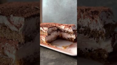 VEGAN TIRAMISU #shorts