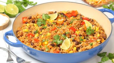 Beef Taco Skillet | One Pan 30 Minute Dinner Recipe