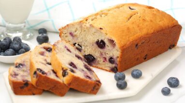 Blueberry Banana Bread | Easy & Delicious Summer Baking