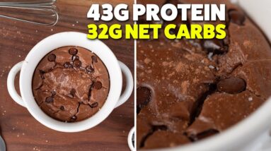 Chocolate Protein Baked Oatmeal | Cheap & Easy Recipe