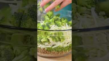 Delicious Green Goddess Salad | #shorts