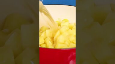 Easy Chicken Pot Pie Soup | #Shorts #recipes