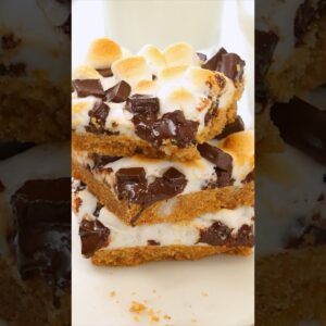 Easy S’More Bars | Delicious Summer Recipes #Shorts