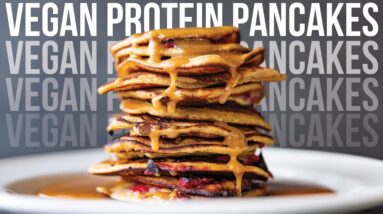 EASY VEGAN PROTEIN PANCAKES | PANCAKE TUESDAY 2024