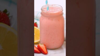 Frozen Strawberry Lemonade Recipe | #shorts