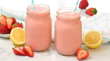 Frozen Strawberry Lemonade | Refreshing Summer Drinks