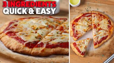 Greek Yogurt Pizza Dough | Only 3 Ingredients