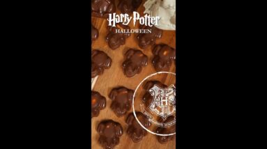 Harry Potter Chocolate Frogs | Halloween Treats #shorts