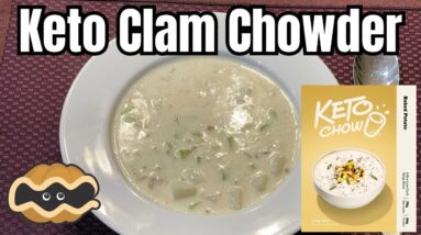 New England Style Clam Chowder - a Keto Chow recipe