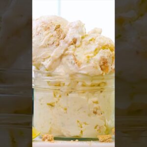 No Churn Key Lime Ice Cream | Summer Recipes #Shorts