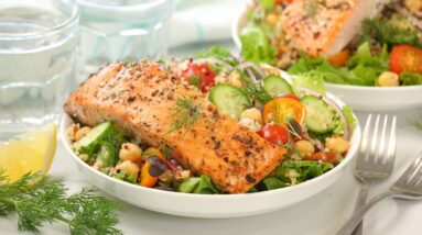 Protein Packed Salmon Bowls | Healthy Meal Prep Idea