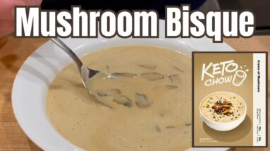 Rich, Decadent Mushroom Bisque - a Keto Chow Recipe