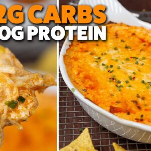 Cottage Cheese Buffalo Chicken Dip | Quick, Cheap, High Protein