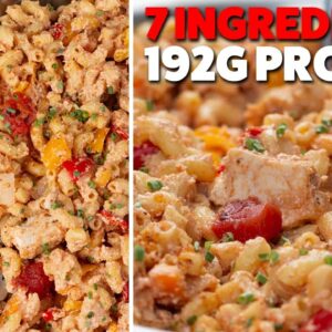 Creamy Cajun Pasta | Easy Meal Prep Recipe with Cottage Cheese