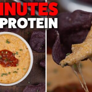 Easy Cottage Cheese Queso | 3 Ingredients, High Protein