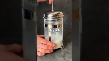 The secret to the perfect creamy oat flat white at home, no espresso machine needed ????☕️