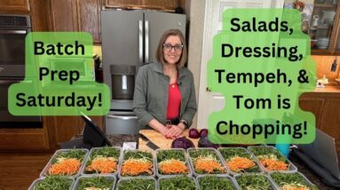 Tami is in the Nutmeg Notebook Kitchen Batch Prepping food.  Join her for a chat.