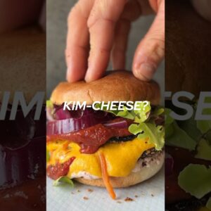 The ultimate spicy summer burger! ????️  You’ll never guess how we make the plant-based cheese sauce  ????