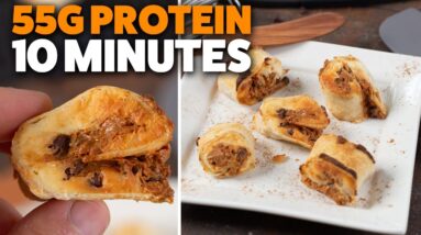 Protein Pinwheels | Easy Air Fryer Dessert Recipe