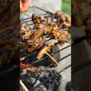 Peanut Satay BBQ Skewers ???? FREE Plant-based Cooking Webinar - link in bio to learn more ????